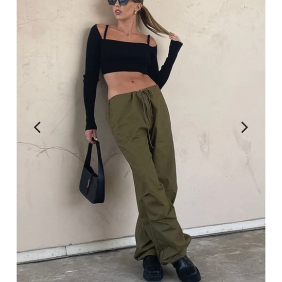 NEW Luna B Cargo Utility Pants - Picture 2 of 5